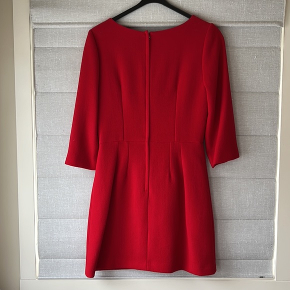 Dolce & Gabbana Red Dress with Sacred Heart Embellishment  6 - Picture 4 of 6